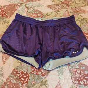Nike Women's Deep Purple Athletic Shorts